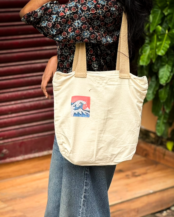 Nami — Artisanal Canvas Tote Bag