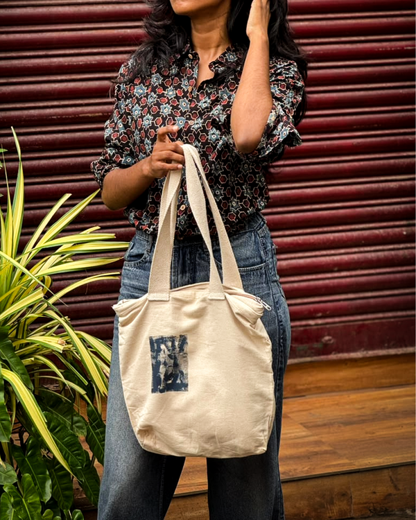Neela — Artisanal Canvas Tote Bag