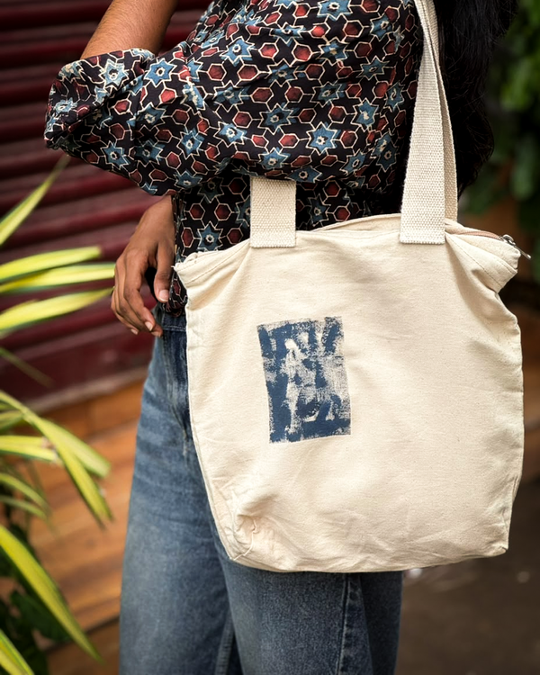 Neela — Artisanal Canvas Tote Bag