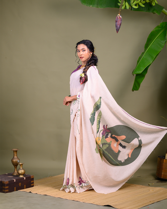 Onatharuvikal Saree