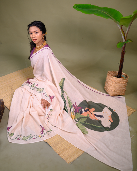 Onatharuvikal Saree
