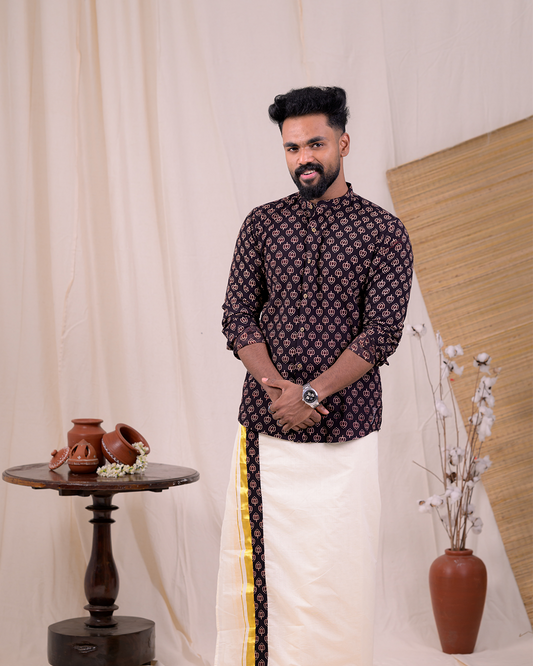 Padmam-Shirt & Dhothi