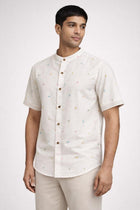 Jamdani white shirt
