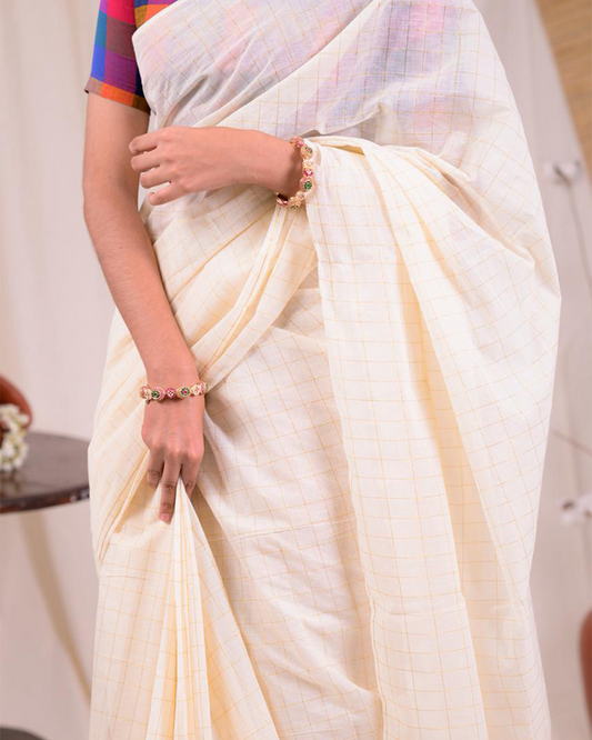 MADRASI CHECK- SAREE