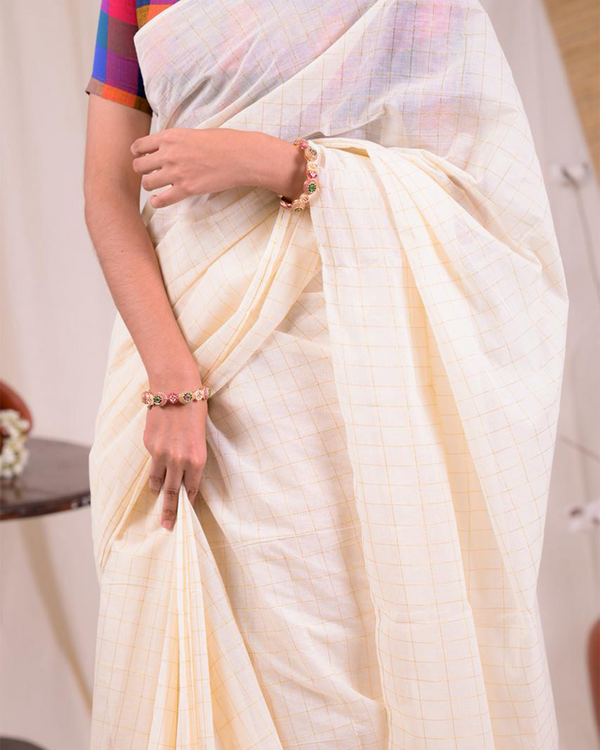 MADRASI CHECK- SAREE