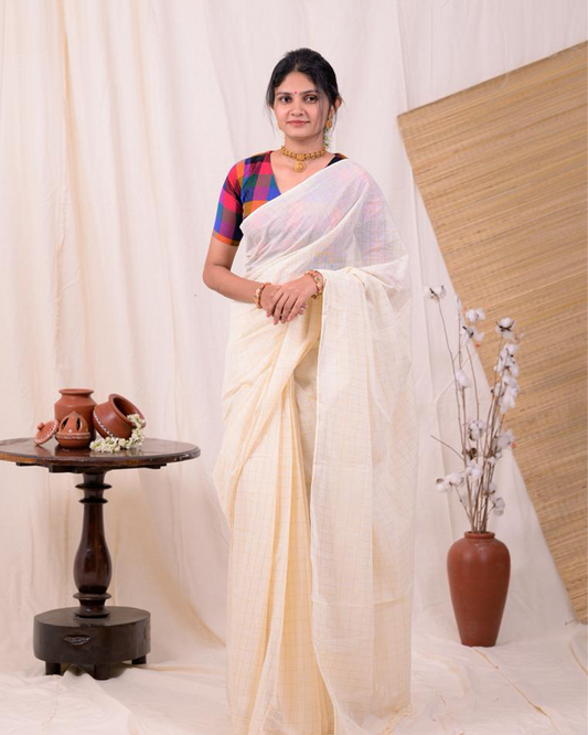MADRASI CHECK- SAREE