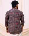 GAJAM - ShortKurtha & Dhothi (black)