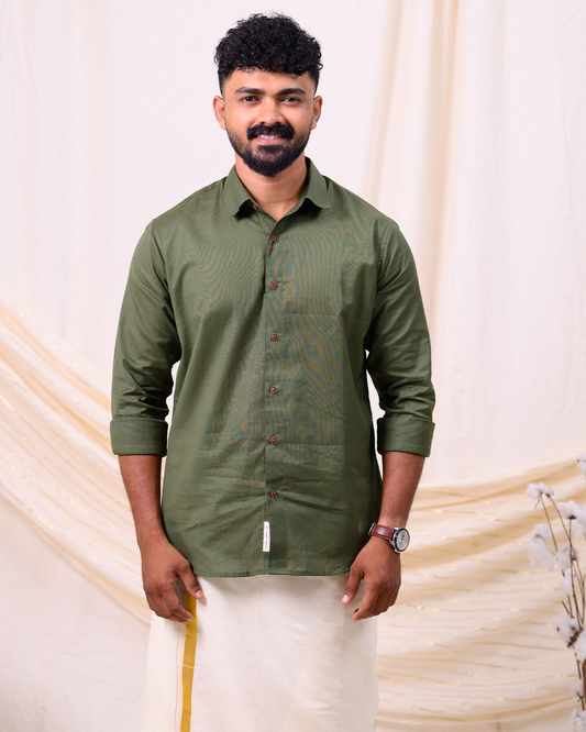 NADU - Dhoti and shirt combo