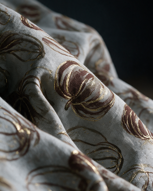 MATHAA — Botanical Chanderi Kurta