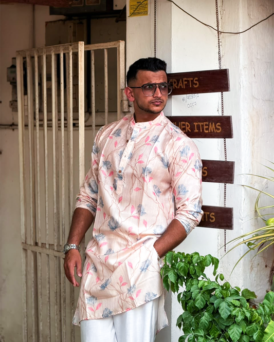 GULZAR — Floral Kurta